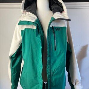 Helly Hansen Women's Snowplay Lightweight Ski Jacket Emerald